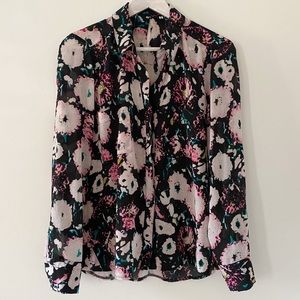 Nygard Black Label floral oversized summer shirt